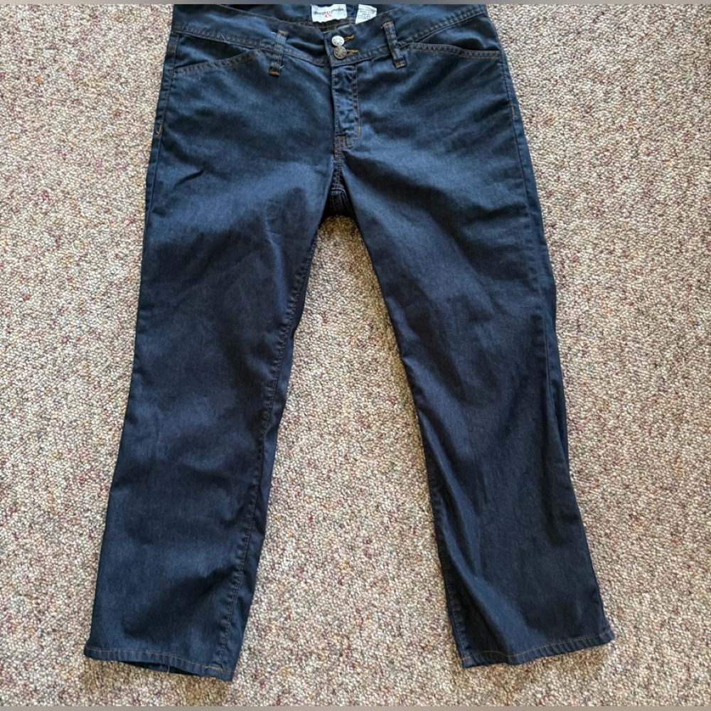 George & Martha Dark lightweight ankle cropped jeans size 8